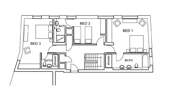 Map showing London's most stunning serviced apartment